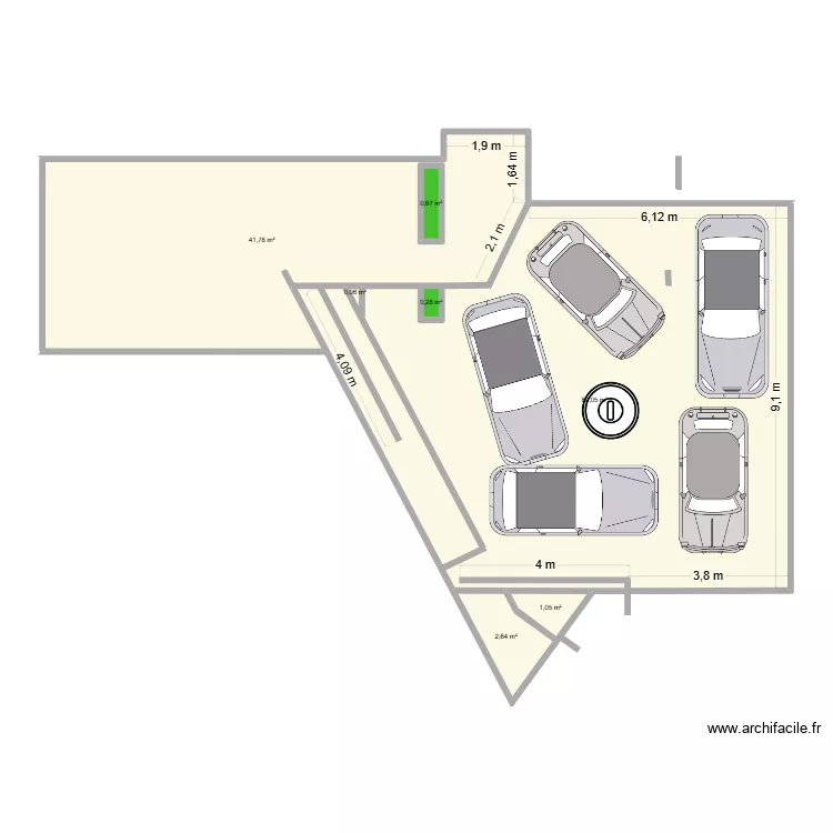 Entrée Maison. Plan de 7 et 128 m² Entrée Maison. Plan de 7 et 128 m²