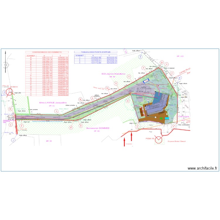 PLAN CADASTRE. Plan de 0 pièce et 0 m2