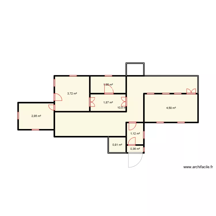 Vue en plan Maternité DJIGBIO. Plan de Vue en plan Maternité DJIGBIO. Plan de