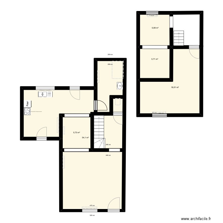 PLAN CUESMES. Plan de 0 pièce et 0 m2