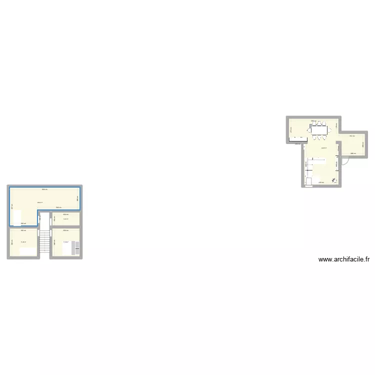 Maison hersin. Plan de 