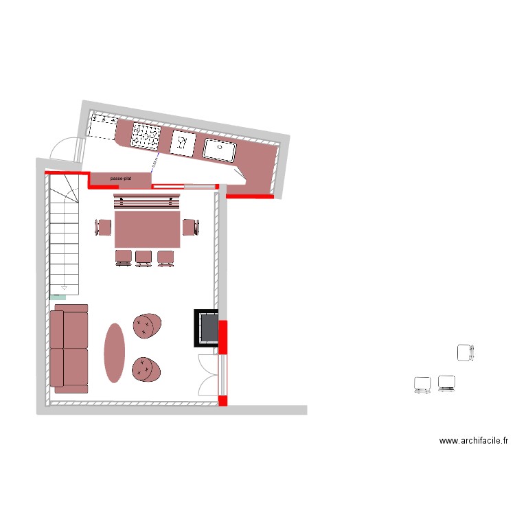 Plan Port-Blanc revu au 28/08 V1. Plan de 0 pièce et 0 m2