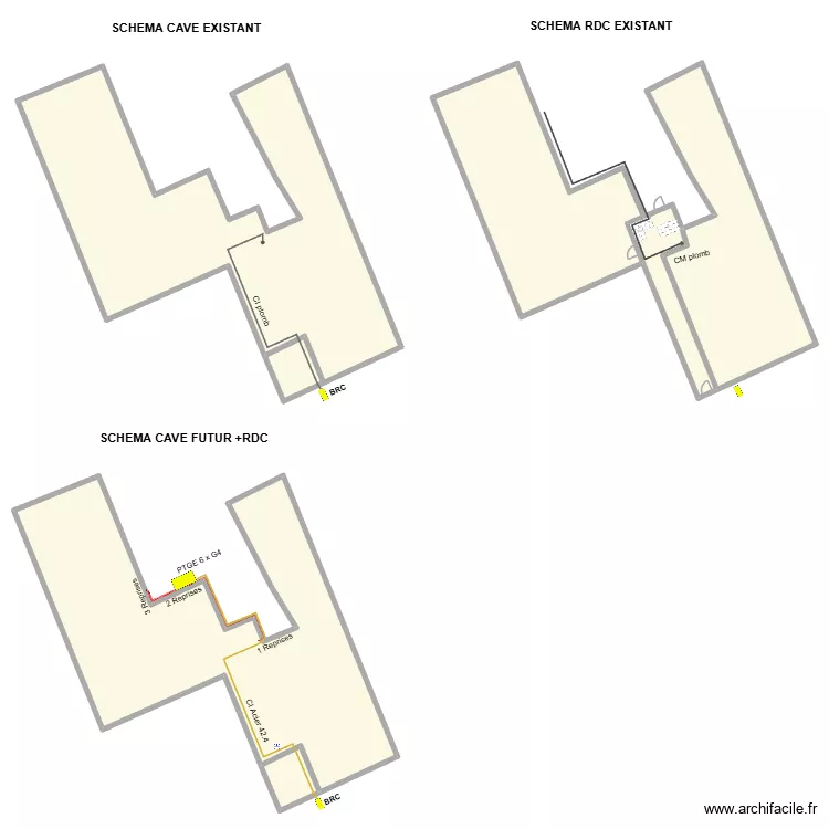34 RAYMOND POINCARE. Plan de 7 et 893 m² 34 RAYMOND POINCARE. Plan de 7 et 893 m²