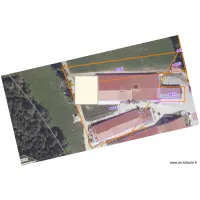 Plan de Masse Gaec de la Ricorne