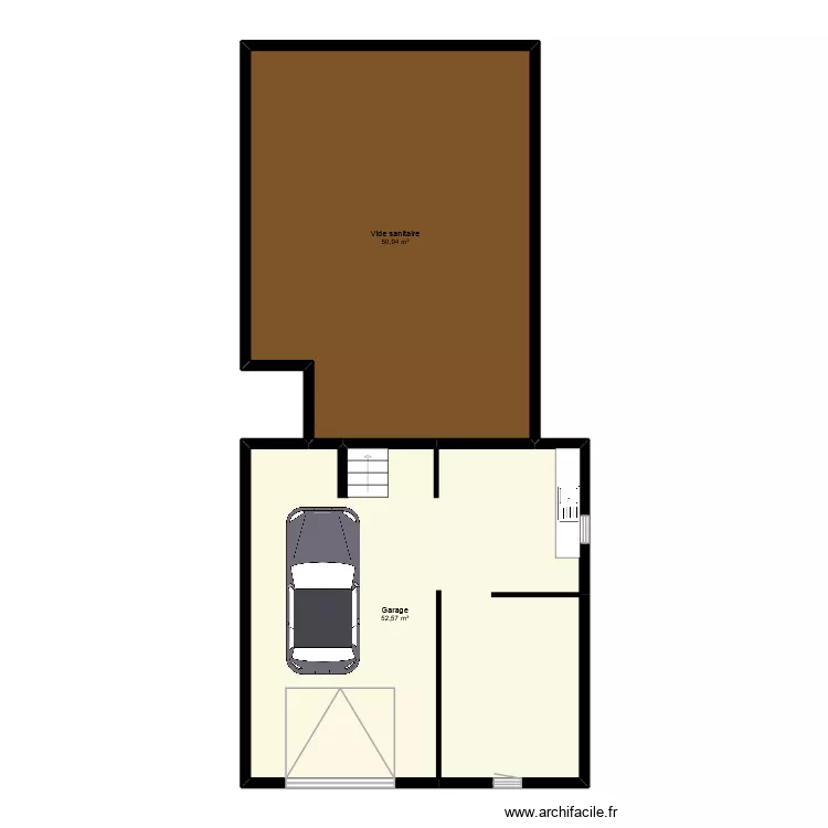 VIEUX. Plan de 12  et 219 m²