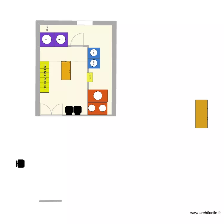 CASTETS. Plan de 0 pièce et 0 m2