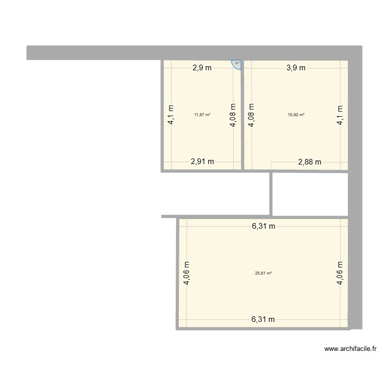 Maison. Plan de 0 pièce et 0 m2
