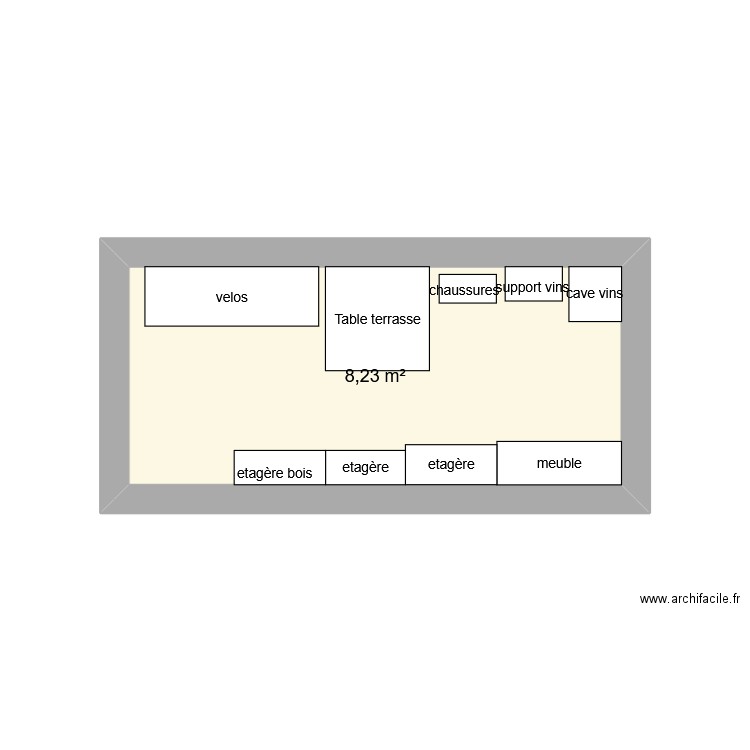 PIECE DE VIE STELLA. Plan de 0 pièce et 0 m2