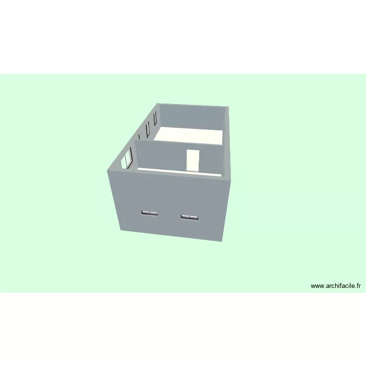 1026 route des deschamps 2&egrave;me jet. Plan de 6 pièces et 165 m²