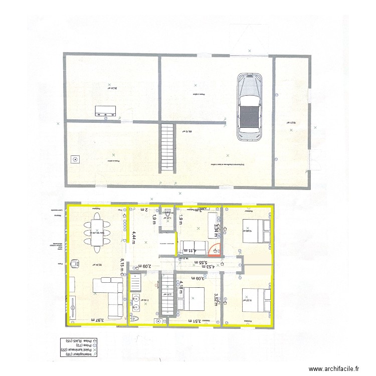 ROSE MARCAUD. Plan de 0 pièce et 0 m2