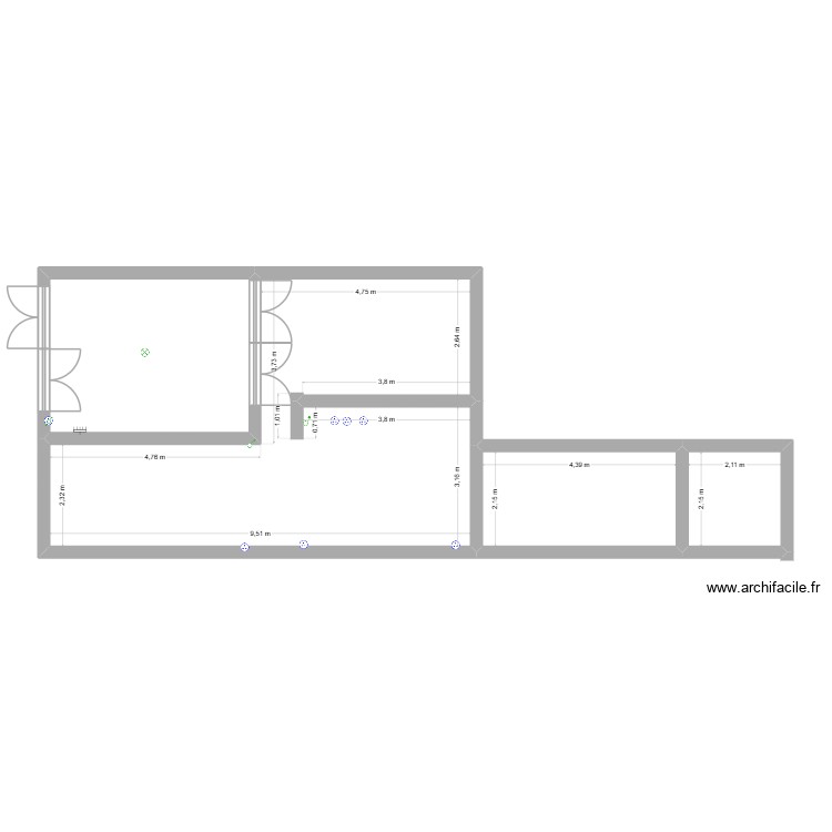 Rez. Plan de 0 pièce et 0 m2 Rez. Plan de 0 pièce et 0 m2