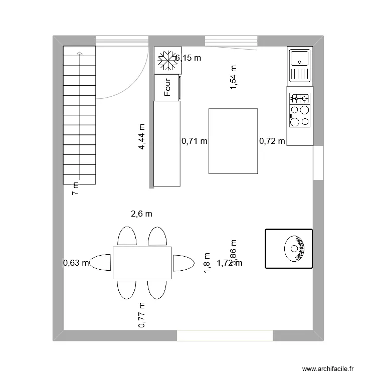 RdC Maison. Plan de 
