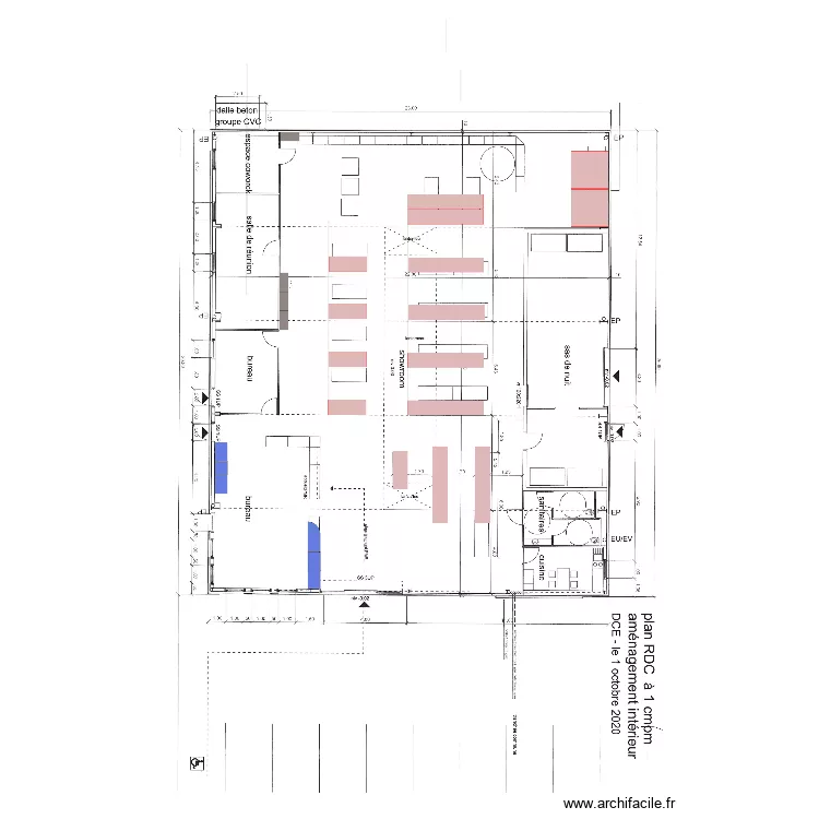 4H6 DUNKERQUE_REMODELING. Plan de 