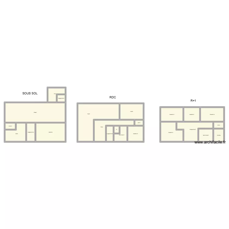 350602764. Plan de 23  et 285 m²