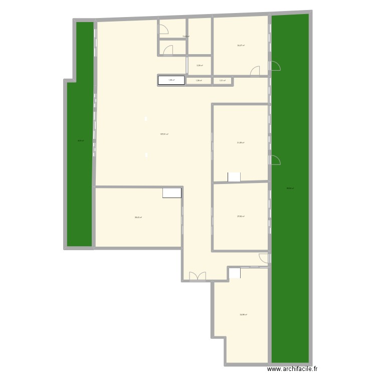 Plan 5 - 2. Plan de 13 pièces et 477 m2