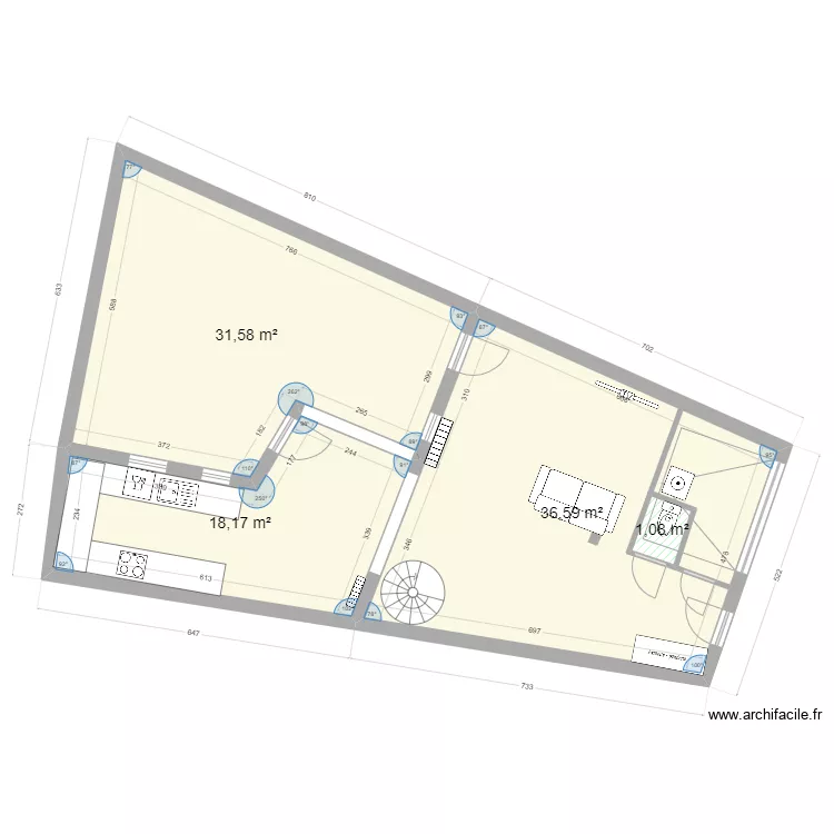 Le BOIS PLAGE_2. Plan de Le BOIS PLAGE_2. Plan de