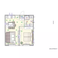 T2 3 ie etage cuisine vue sans table ni meuble haut version 5