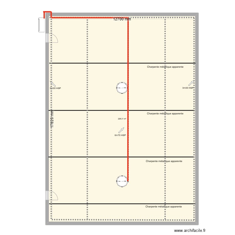 ICF. Plan de 0 pièce et 0 m2