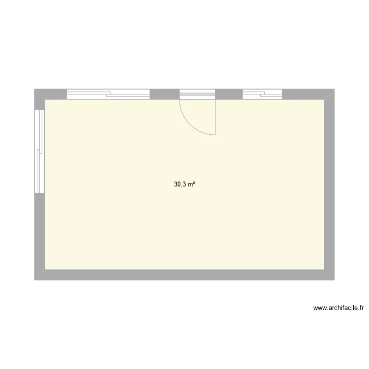 plan ma&ccedil;on. Plan de 