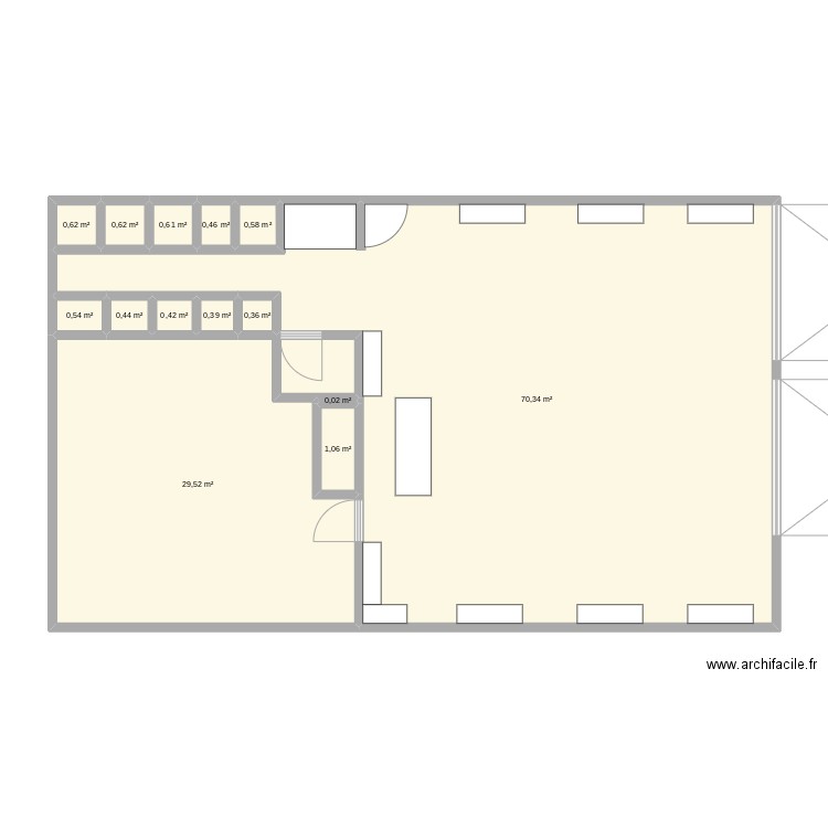 Magasin Pull&bear. Plan de 0 pièce et 0 m2