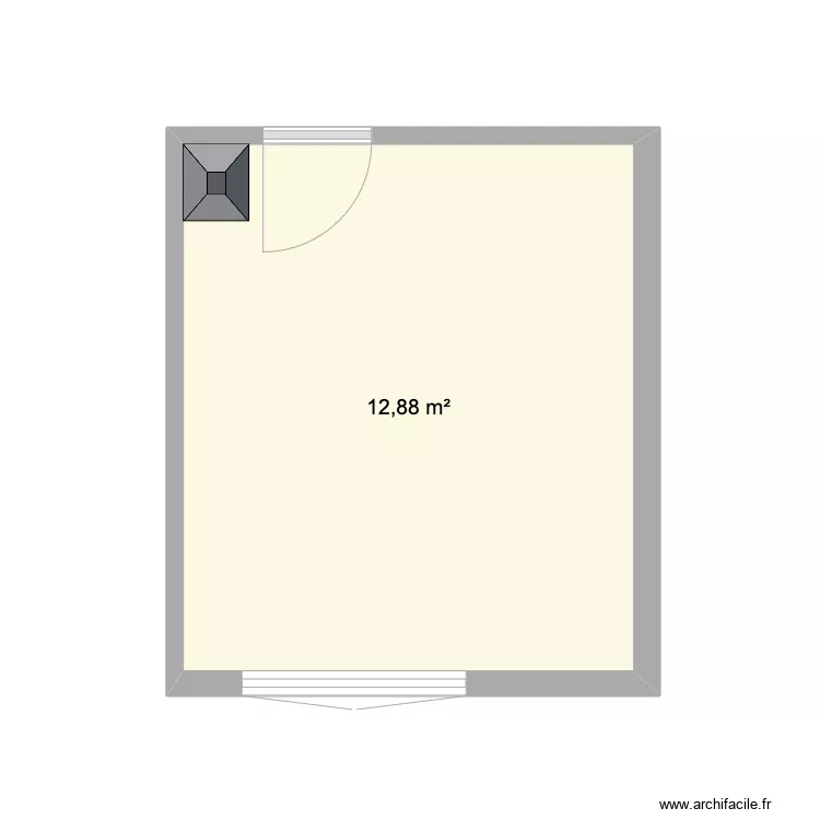 Chambre rez. Plan de Chambre rez. Plan de
