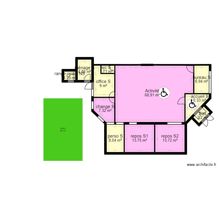 LA VALETTE 2  . Plan de 0 pièce et 0 m2