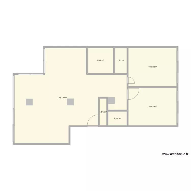 7 CORNEILLE. Plan de 7 et 67 m² 7 CORNEILLE. Plan de 7 et 67 m²
