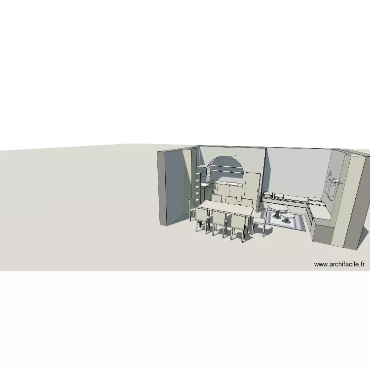 ESPACE CUISINE RDC. Plan de ESPACE CUISINE RDC. Plan de