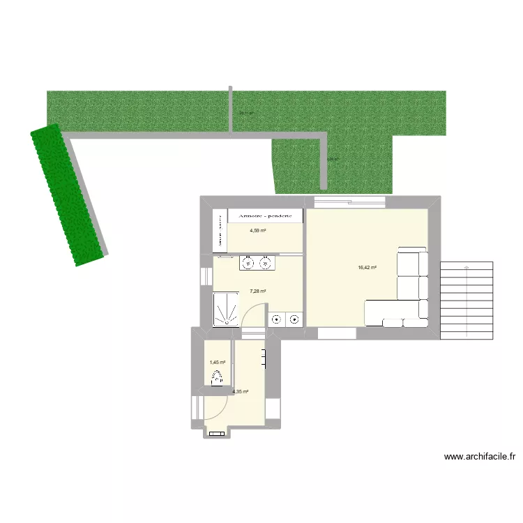 Plan maison landry . Plan de Plan maison landry . Plan de