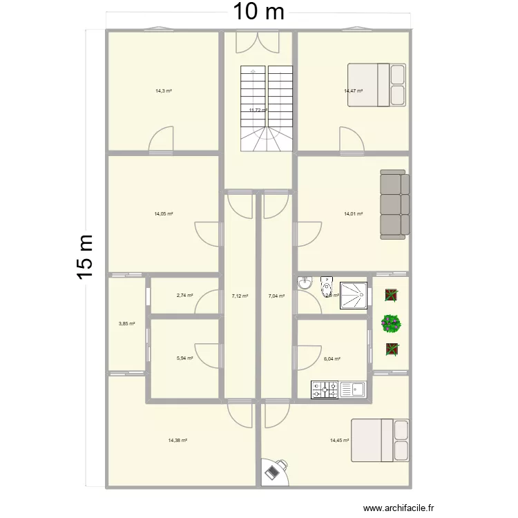 KEUR MASSAR AFAYE AOUT 2026. Plan de 15 et 137 m² KEUR MASSAR AFAYE AOUT 2026. Plan de 15 et 137 m²