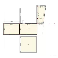 CAR PORT 1 - CAR PORT 2 - 3 - 4 Vue plan