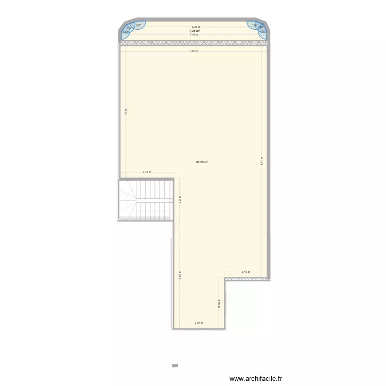 PAP-Barbes - Imeuble. Plan de 34  et 439 m²