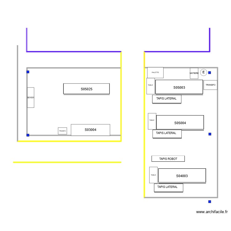 ATELIER INJECTION 2026 zone 2. Plan de 0 pièce et 0 m2