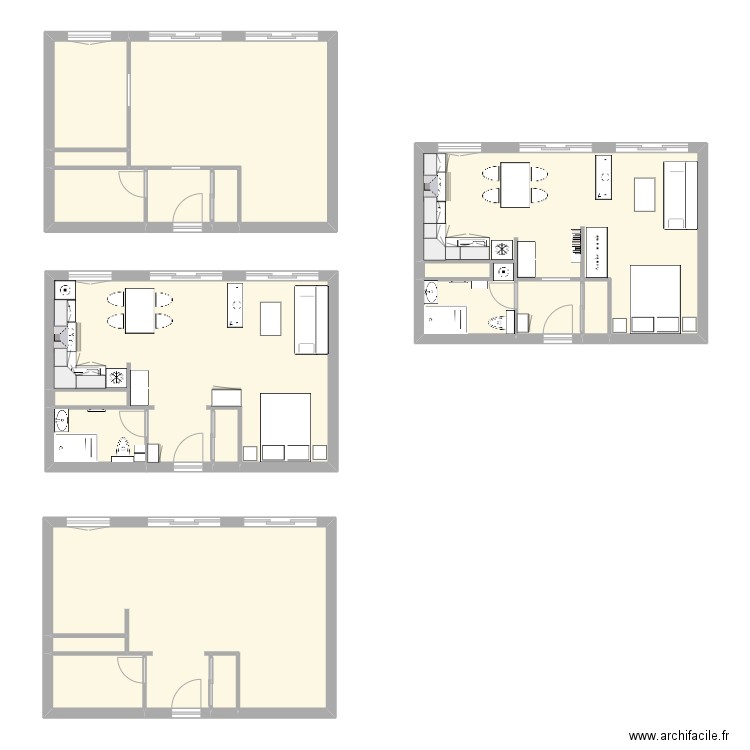 cordier. Plan de 19 pièces et 146 m2