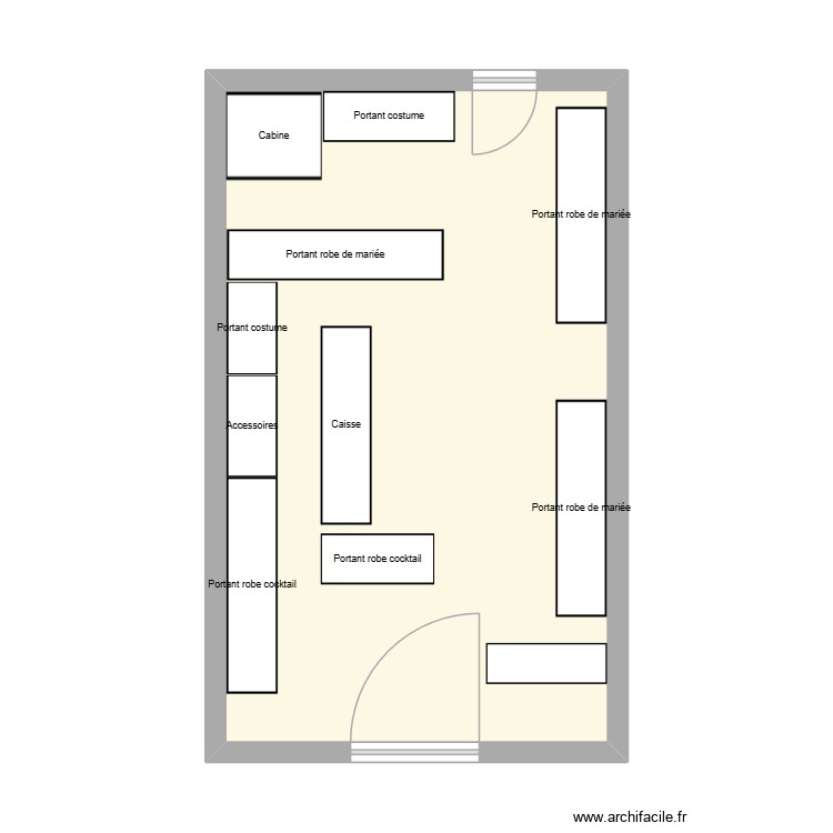 boutique creation du bonheur. Plan de 0 pièce et 0 m2