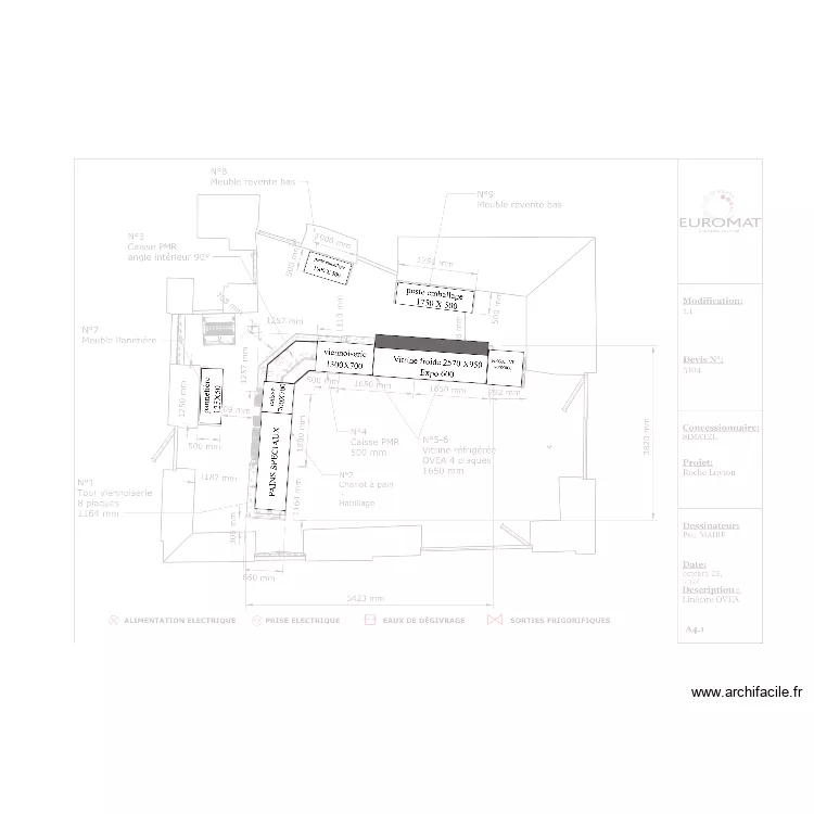 MEILLONNAS 3. Plan de 