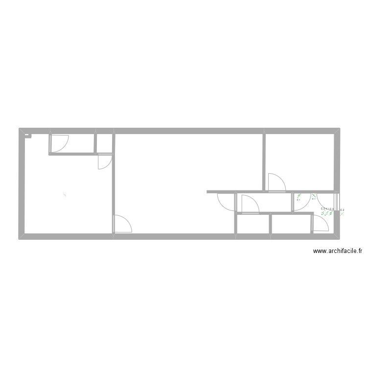 gerard oupeye rez ETAGE. Plan de 0 pièce et 0 m2