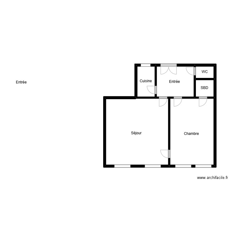 NICOLAS 37 AV DE LA GRANDE ARMEE. Plan de 6 pièces et 37 m2