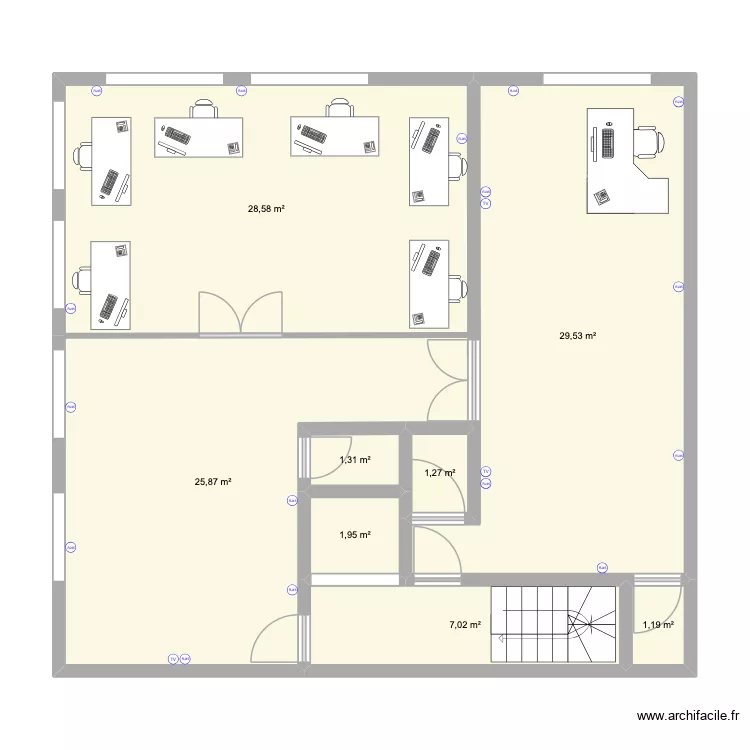 plan said. Plan de 8 et 97 m² plan said. Plan de 8 et 97 m²
