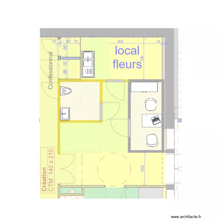 37P Accueil Chapelle Choisille. Plan de 37P Accueil Chapelle Choisille. Plan de