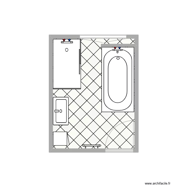 Mangeonjean 1. Plan de 1 et 7 m² Mangeonjean 1. Plan de 1 et 7 m²