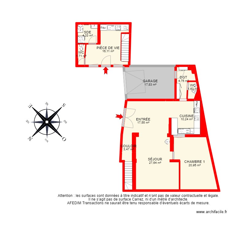 BI 23015 - . Plan de 0 pièce et 0 m2