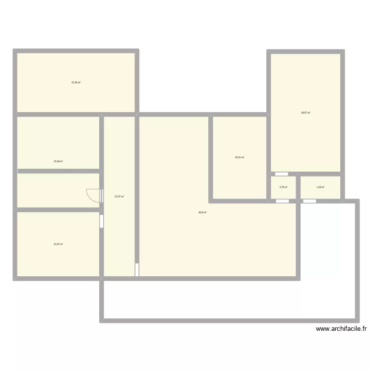 mimosas exist. Plan de 