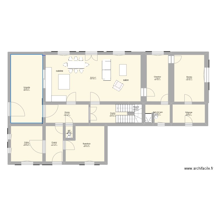 33 route des galubes modifié SDB 4 WC BAS 4. Plan de 21 pièces et 352 m2