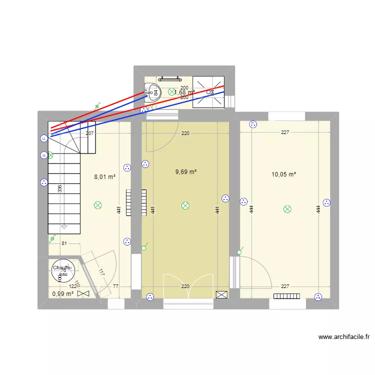 chantier p. sur andelle . Plan de chantier p. sur andelle . Plan de