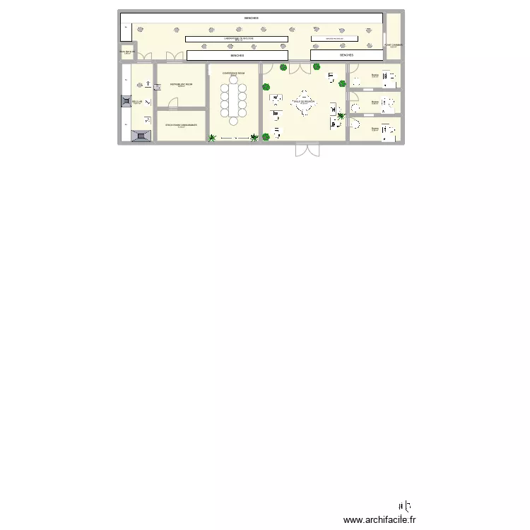 plantibodies center park. Plan de 