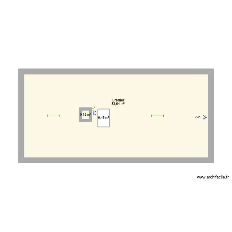 20250103  Grenier Romain. Plan de 3 pièces et 35 m²