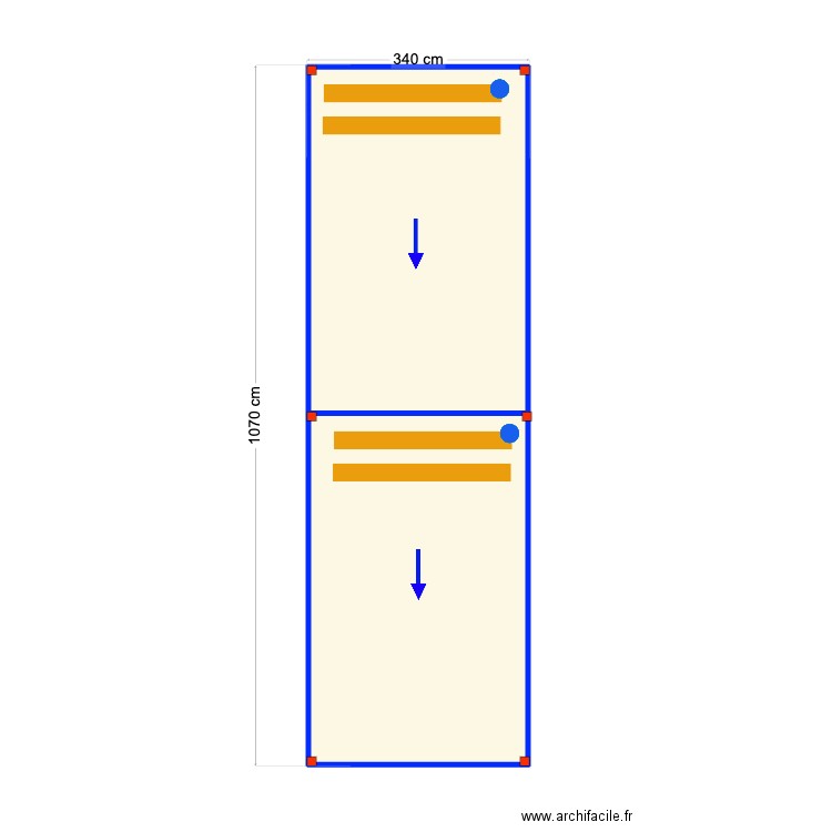 Dmytro Lohacho bioclimatic. Plan de 2 pièces et 35 m2