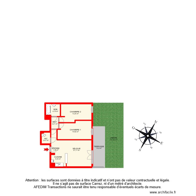 BI26993 -. Plan de 12 pièces et 189 m2