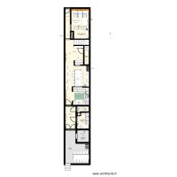 Maison toit plat vraies mesures V10